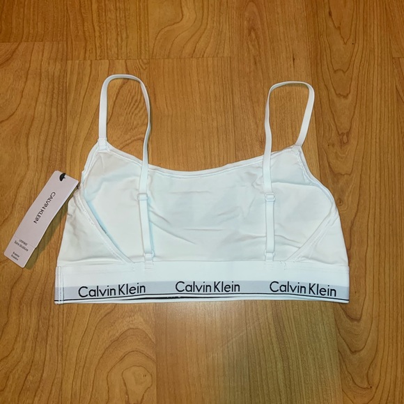 Calvin Klein Quilt Print Bralette - Picture 6 of 6